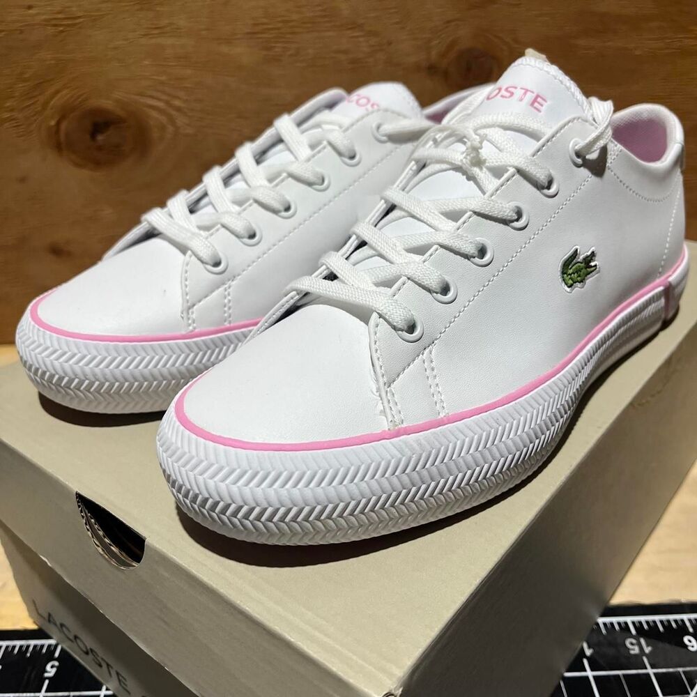 Lacoste White Trainers
